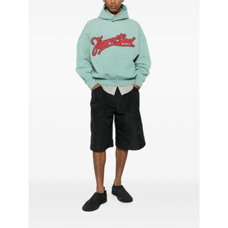 Fear of God Embroidered Logo Hoodie - Green