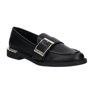 DKNY Dkny, Schoenen, Dames, Zwart, 36 EU, Leer, Schoenen > Platte schoenen > Instappers