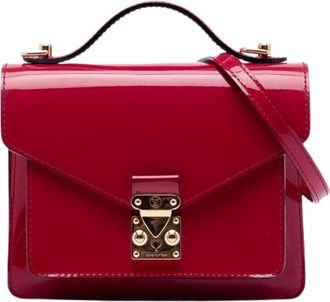 Louis Vuitton Pre-owned Handbags, female, Red, Size: ONE SIZE Pre-owned Monceau Handbag