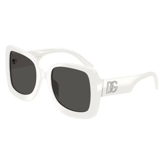 Dolce & Gabbana Dames, Accessoires, Wit, Maat: 55 MM