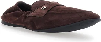 Dolce & Gabbana Mens Loafers Ariosto Brown Suede