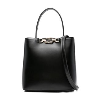 Twinset Handbags, female, Black, Size: ONE SIZE Black Bags Set