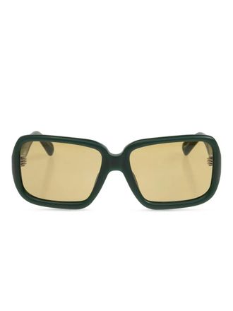 Jacquemus Jac86 sunglasses - women - Acetate - 60 - Green