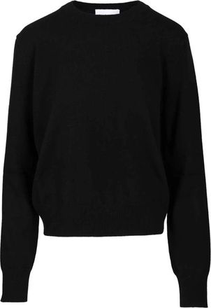Givenchy Truien & Vesten, Dames, Zwart, S, Kasjmier, Trui met Ronde Hals