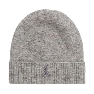 Patrizia Pepe Beanie - Dames - Accessoires - Grijs - Maat: ONE Size Wol