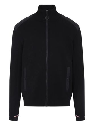 Moncler Vest met rits en schoudervlak - Zwart