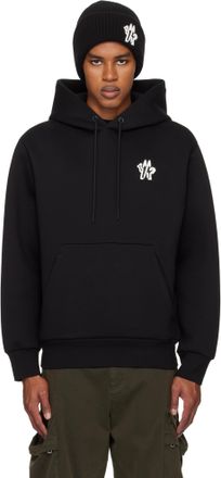 パーカー・フーディ MONCLER Men Hoodies 8G0000489AWV 999 BLACK Moncler Hoodie in Black | FWRD