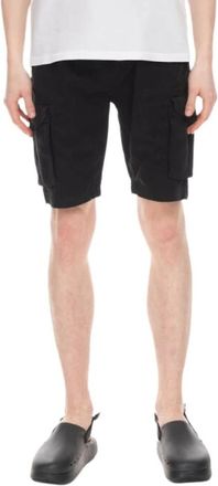 Alpha Industries Casual Shorts - Heren - Korte Broeken - Zwart - L - Katoen - Korte Broeken
