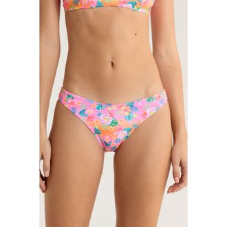 Kulani Kinis V-Cut Bikini Bottoms in Summer Glow at Nordstrom, Size X-Large