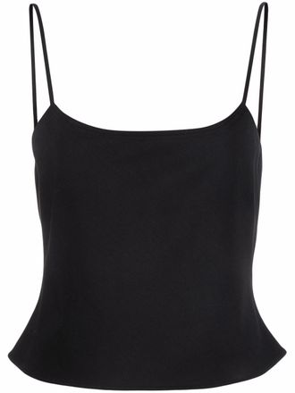 Jacquemus Top con spalline sottili - Nero