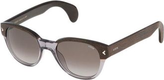 Lozza SL1913M 0ANB Mens Sunglasses Brown Size 50