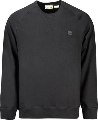 Timberland Mens Crew Neck Sweatshirt Tb0a2rc4 - Black Cotton - Size Medium
