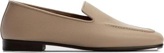 12 Storeez leather loafers - Neutrals