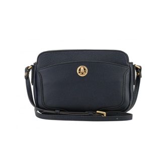 Pourchet Tassen, Dames, Blauw, ONE Size, Leer, Image Crossbody Tas