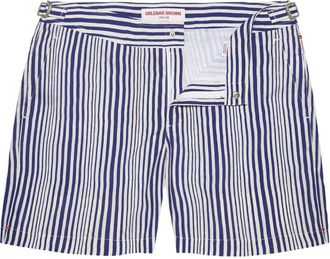Orlebar Brown Costume da bagno Bulldog a righe - Blu