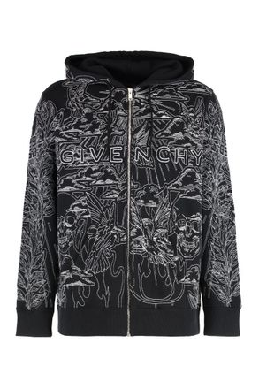 Givenchy Cotton Full Zip Hoodie