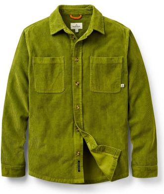 Passenger Backcountry Cord Shirt Hemd f&uuml;r Herren | oliv