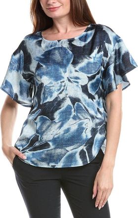 Anne Klein Flutter Sleeve Blouse