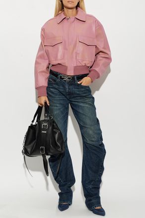 Diesel L-AVIA Jacket, Womens, Pink