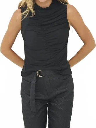 N&Uuml; Denmark Beth Long Top In Black