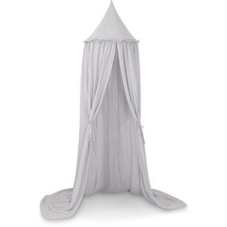OEM Dosel Colgante De Muselina Con Volante Para Cuna - Gris
