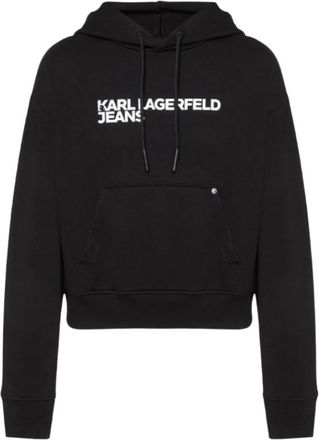 Karl Lagerfeld Hoodies - Dames - Hoodies - Zwart - L - Hoodies & sweatvesten