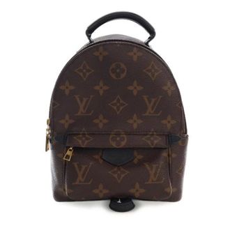 Louis Vuitton Pre-owned Mini Palm Springs - Dames - Pre-owned - Bruin - Maat: ONE Size Leer