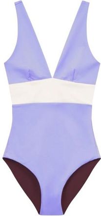 Mymarini Plungesuit Badeanzug f&uuml;r Damen | lila