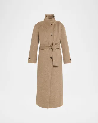 Proenza Schouler Corey Splittable Wool Maxi Coat