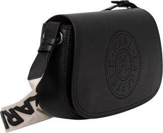 Karl Lagerfeld K/Circle Crossbody Bag - Dames - Schoudertassen - Zwart - ONE Size - Leer - Tassen