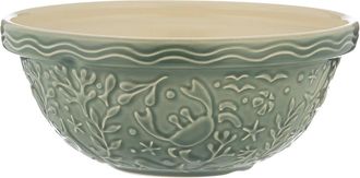 Mason Cash Nautical Collection Crab Size 18 Mixing Bowl, 2.85 Quart