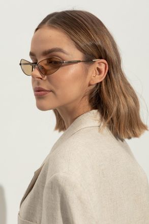 Jacquemus Sunglasses Bambino, Unisex, Brown