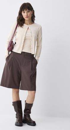 Twik Womens Loose dress Bermuda Shorts