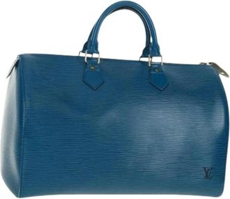 Louis Vuitton Pre-owned Handbags, female, Blue, Size: ONE SIZE Pre-owned Handbag