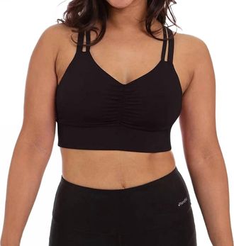 Handful Double Down Bra In Booya Black