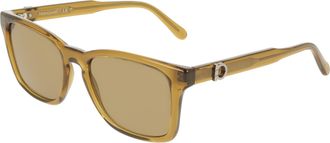 Ferragamo Brown Square Mens Sunglasses SF2086SE 259 55