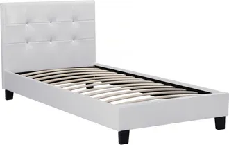 Habitat et Jardin Habitat Et Jardin - Cama julia Color Blanco - 90 X 190 Cm