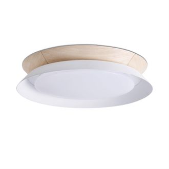 Netlighting Tender Led Flush Ceiling Lamp White 24W 3000K