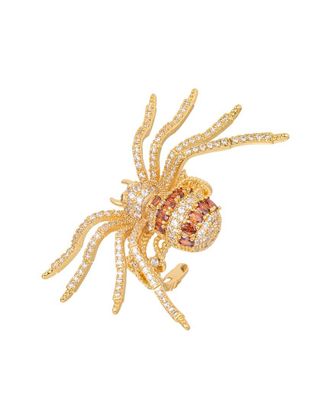 Eyecandy LA Eye Candy La The Luxe Collection Cz Spider Adjustable Ring