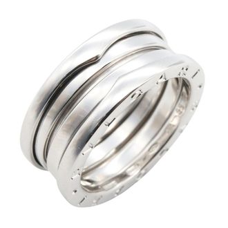 Bulgari Silver White Gold (18K) Band Ring (Pre-Owned)