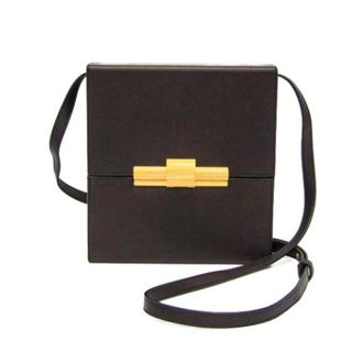 Bottega Veneta Pre-owned Cross Body Bags, female, Brown, Size: ONE SIZE Pre-owned Leather Shoulder Bag