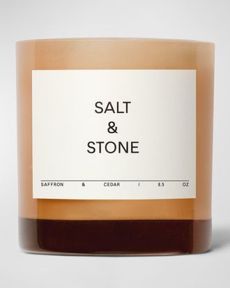 Salt & Stone Saffron & Cedar Candle