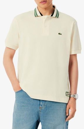 Lacoste Classic Fit Cotton Piqu&eacute; Polo in Land at Nordstrom, Size 9