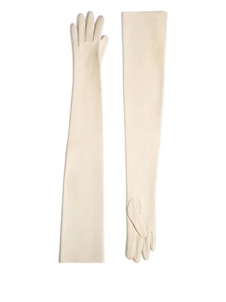 Khaite Guanti lunghi Remo - Toni neutri