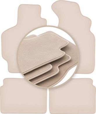 OEM Alfombrillas Beige Premium Para Toyota Celica V Cabrio, Coup&eacute;, Liftback 1989-1993