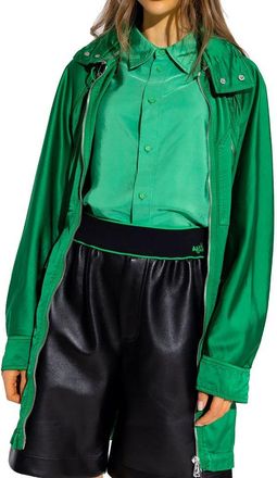 Bottega Veneta Womens Bicolor Cotton Parka Clothing