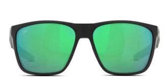 Costa Unisex - Ferg Xl Sunglasses 580G In Matte Black Green Mirror
