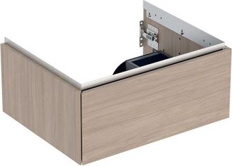 Keramag Keramag - Geberit One Mueble Bajo Lavabo, 1 Caj&oacute;n, 592x266x470mm