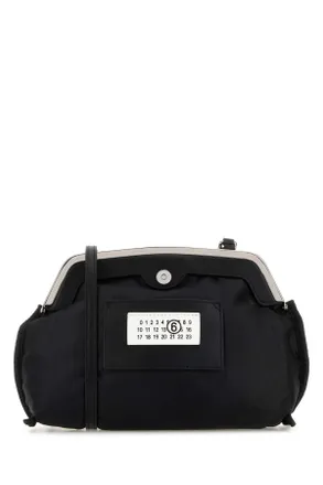 Maison Margiela Black Fabric Inside Out Clutch