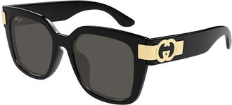 Gucci GG1690SK Asian Fit 001 Womens Sunglasses Size 54 - Free RX Lenses - Free RX Lenses